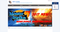 Desktop Screenshot of apagame.com